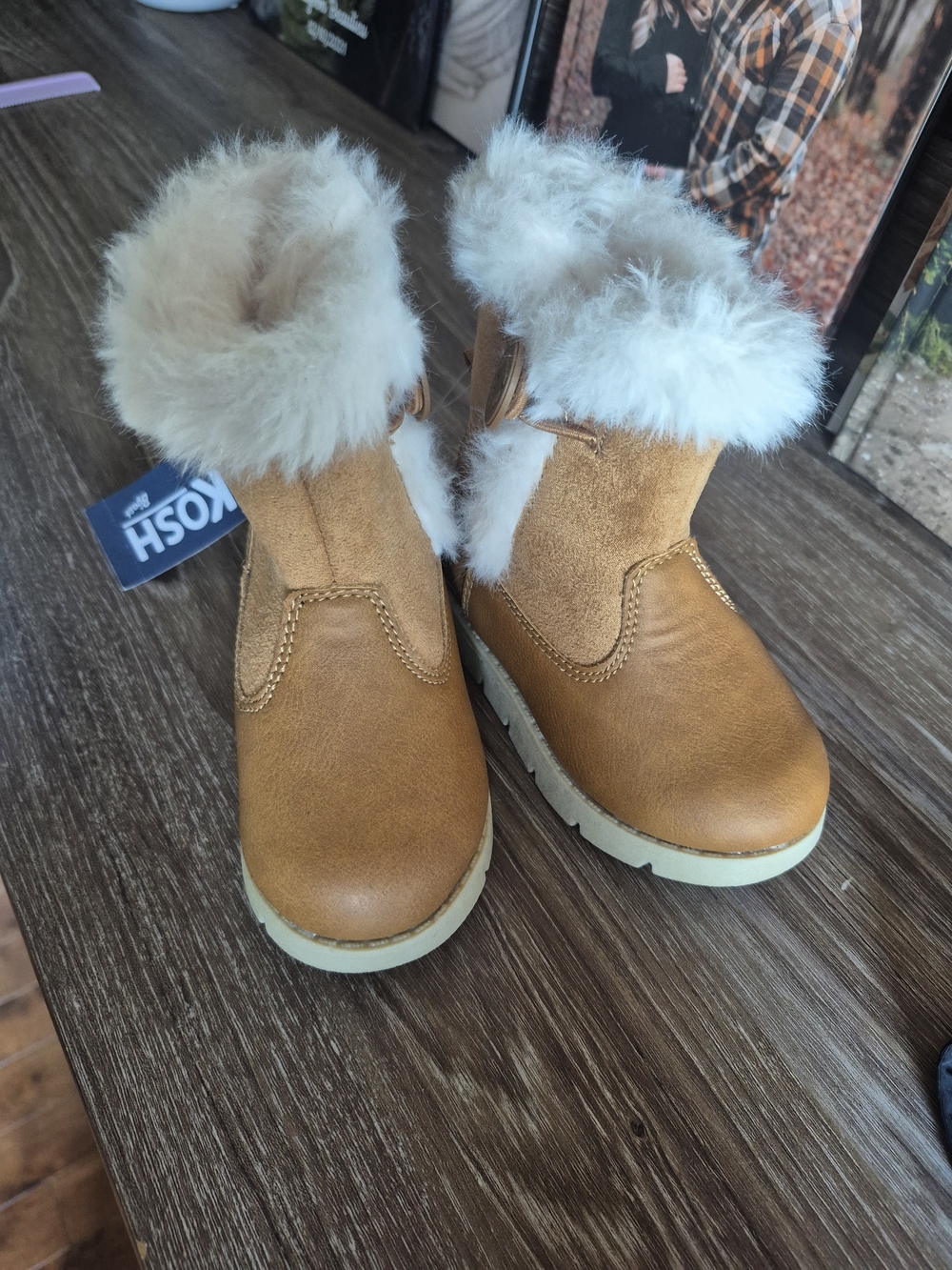 OshKosh B'gosh Tan  Kids Boots